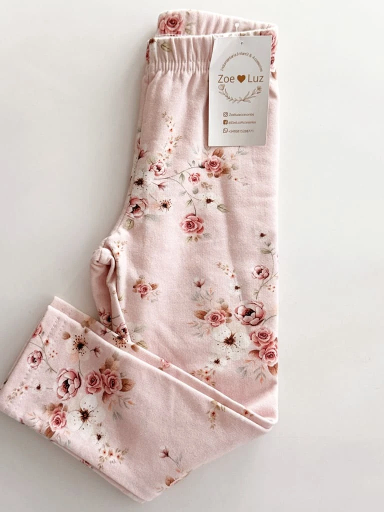 CALZA FRIZA ESTAMPADA