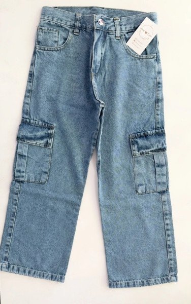 JEANS CARGO LARGO