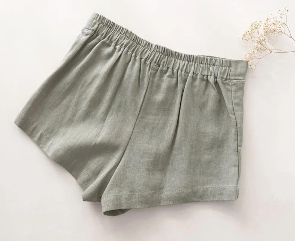 POLLERA PANTALON LINO