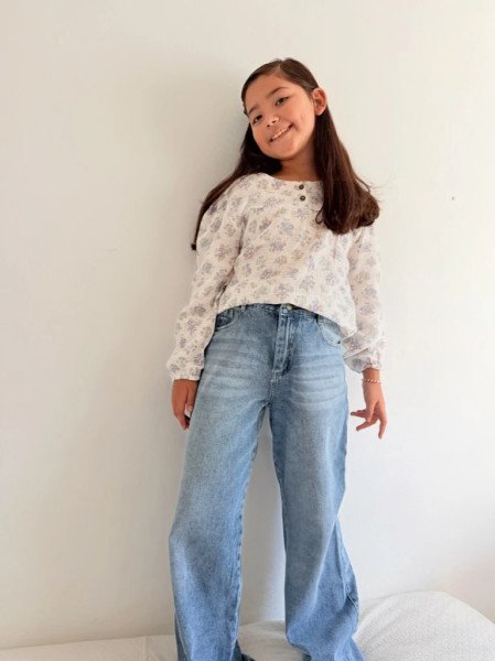 JEANS WIDE LED CLASICO