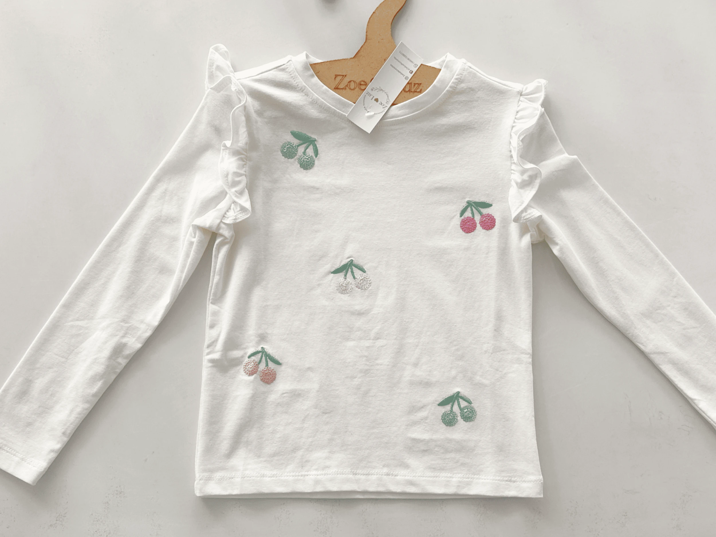 BLUSA DE ALG/IMP/CEREZA