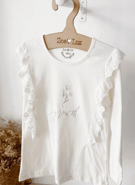 BLUSA DE ALG VUELO FTE BRODERIE ZL
