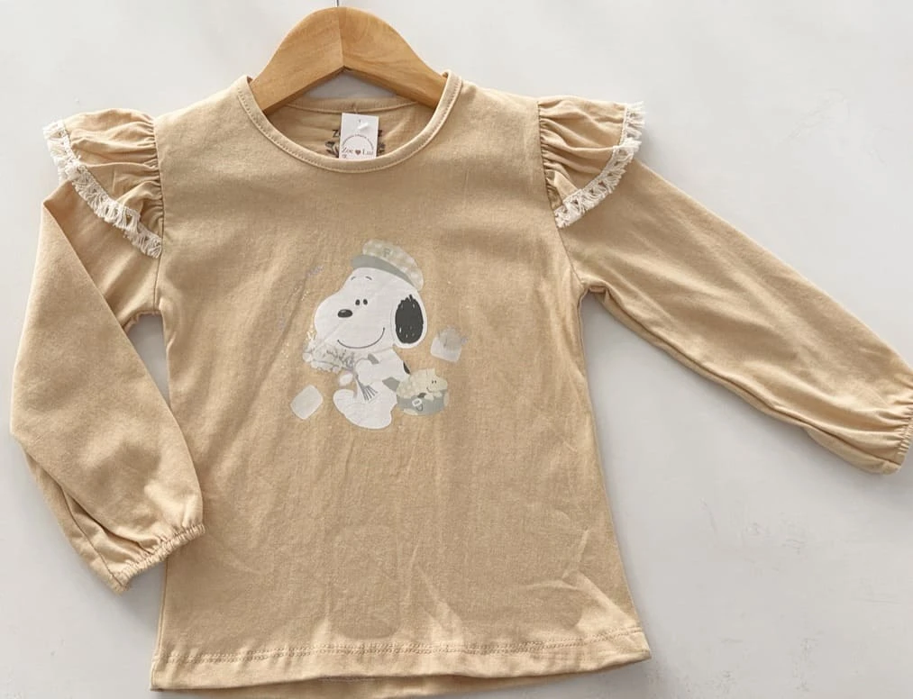 Blusa SNOOPY ZL BEIGE