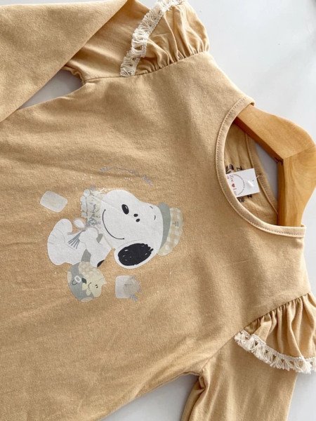 Blusa SNOOPY ZL BEIGE