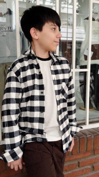 CAMISA LEÑADORA NIÑO