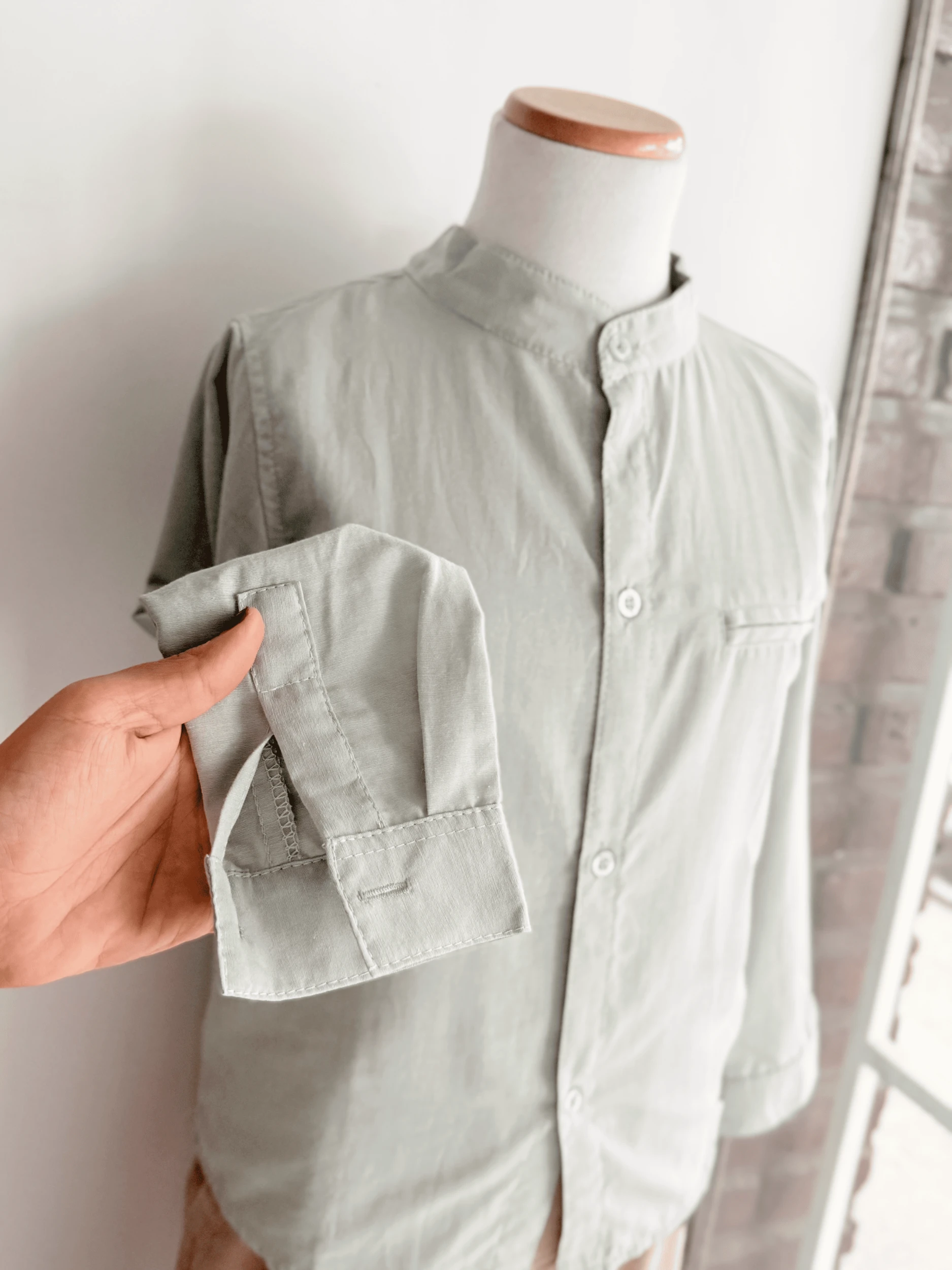 CAMISA CUELLO MAO