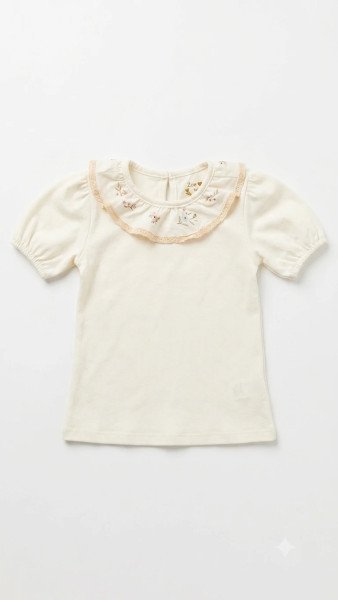 BLUSA CON VUELO EN CUELLO/1643