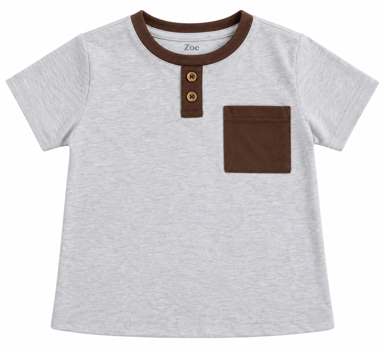 REMERA CON BOLSILLO BOTON/1651