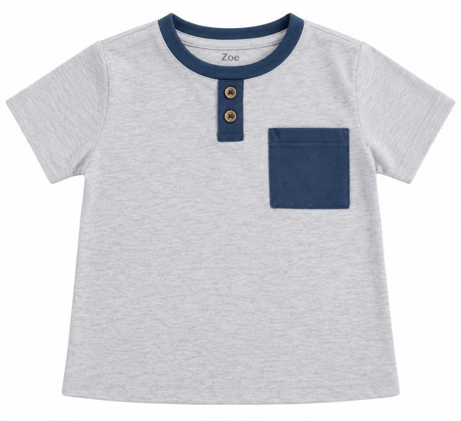 REMERA CON BOLSILLO BOTON/1651