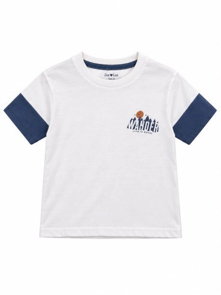REMERA MANGAS COMBINADAS/1652