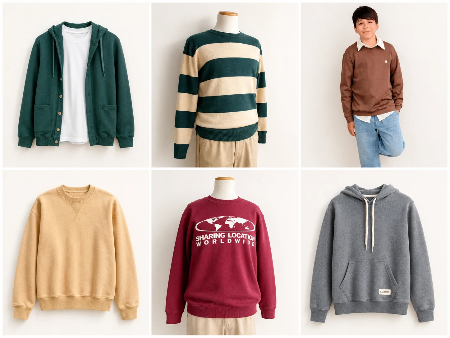 Buzos / Canguros / Sweaters / Camperas